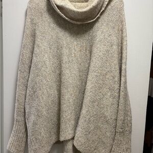Jessica Simpson Heathered Tan Cowl Neck Sweater